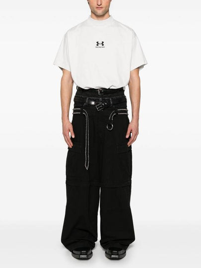 BALENCIAGA UNDER AMOUR OVERSIZED T-SHIRT - BALENCIAGA - BALAAN 2