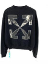 Caravaggio Arrow Sweatshirt Black - OFF WHITE - BALAAN 3