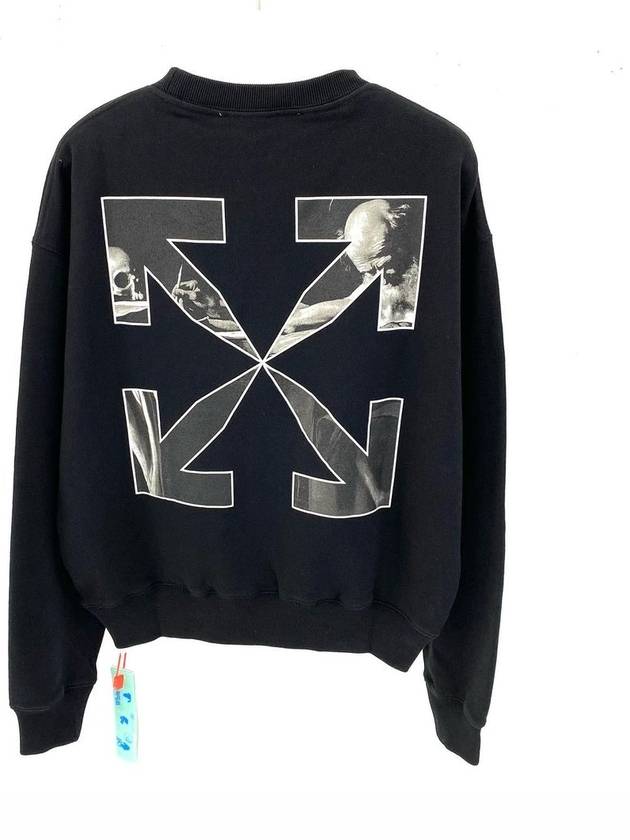 Caravaggio Arrow Sweatshirt Black - OFF WHITE - BALAAN 3