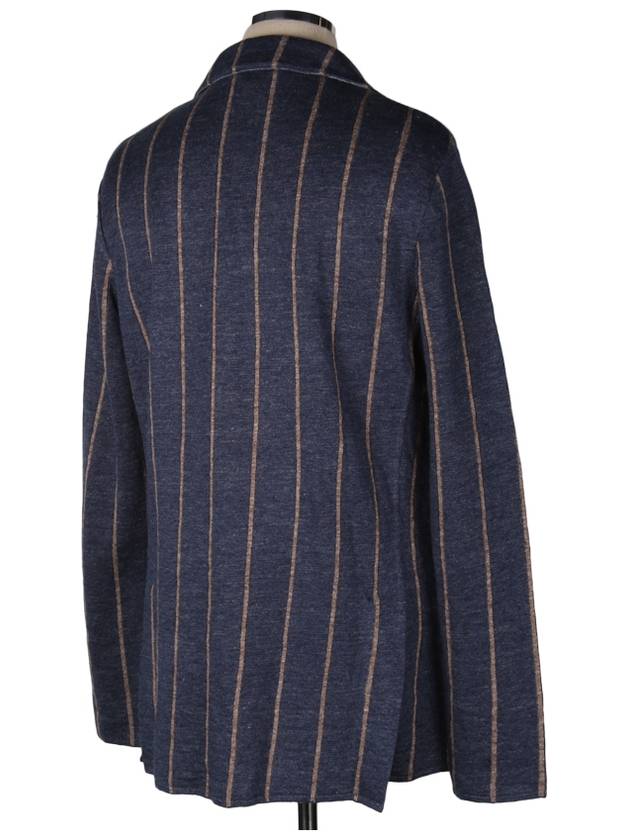 EGLJM56 Flax Striped Jacket - RVR LARDINI - BALAAN 5