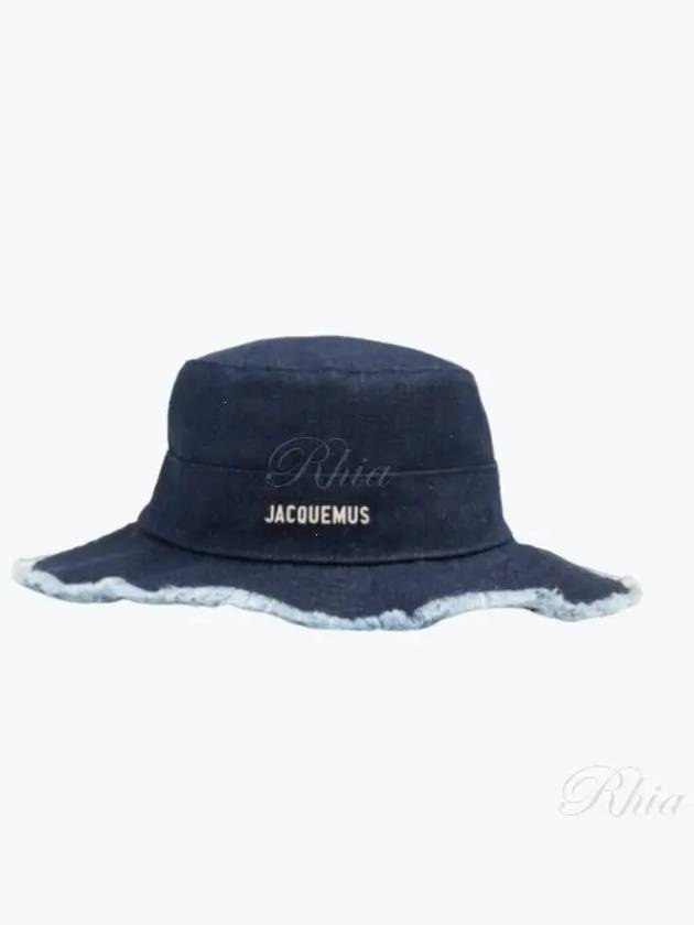 Le Bob Artichaut Bucket Hat Navy - JACQUEMUS - BALAAN 2