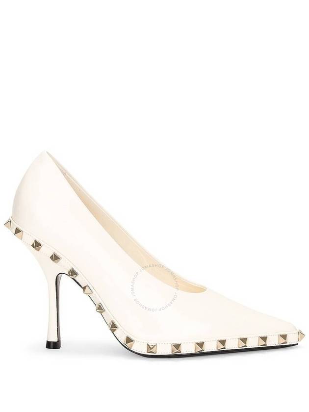 Valentino Garavani Rockstud Pointed-Toe Pumps, Brand Size 37 (US Size 7) - VALENTINO - BALAAN 1