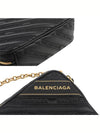 Blanket Reporter Chain Cross Bag Black - BALENCIAGA - BALAAN 4