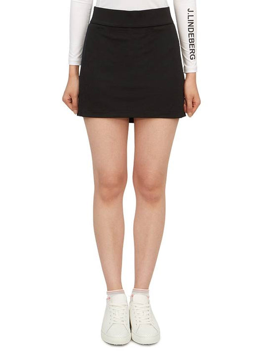 Amelie Golf A Line Skirt Black - J.LINDEBERG - BALAAN 2