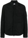 Chrome-R Zip-Up Over Long Sleeve Shirt Black - CP COMPANY - BALAAN 2