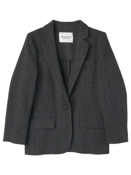 Charlene Jacket Black Suit Blazer - ISABEL MARANT - BALAAN 1