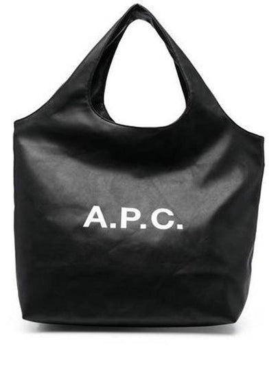 Ninon Logo Print Tote Bag Black - A.P.C. - BALAAN 2