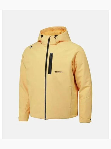 Training hood padded jacket mustard SP421TPDO1 - DESCENTE - BALAAN 1