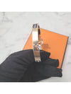 Mini Click Chaine Blue Stone Bracelet Rose Gold - HERMES - BALAAN 7