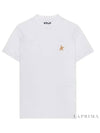Star Printing Short Sleeve T-Shirt White - GOLDEN GOOSE - BALAAN 5