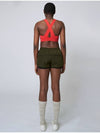 Double Layer Shorts Khaki - ATHPLATFORM - BALAAN 8