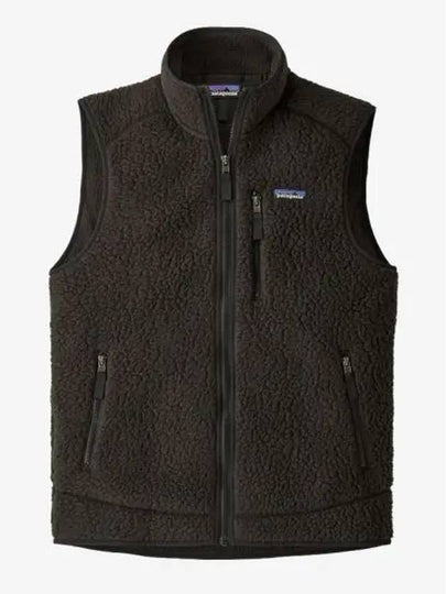 Men's Retro Pile Vest Black - PATAGONIA - BALAAN 2