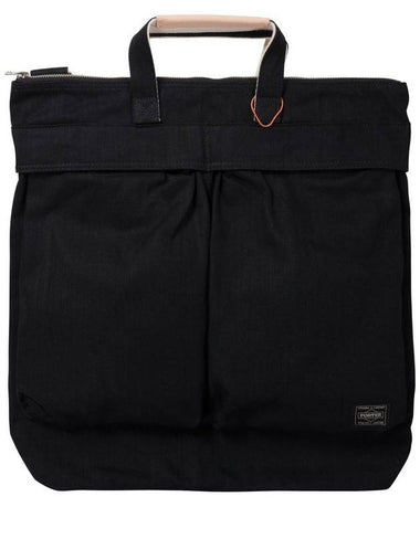 2 Way Helmet Tote Bag Black - PORTER YOSHIDA - BALAAN 1