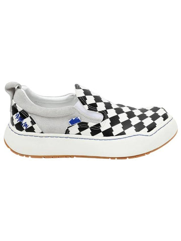 Log Lad Checkerboard Pattern Slip-On Tenet Noir - ADER ERROR - BALAAN 1