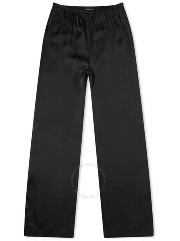 Anine Bing Ladies Black Aden Wide Leg Pants, Size Small - ANINE BING - BALAAN 1