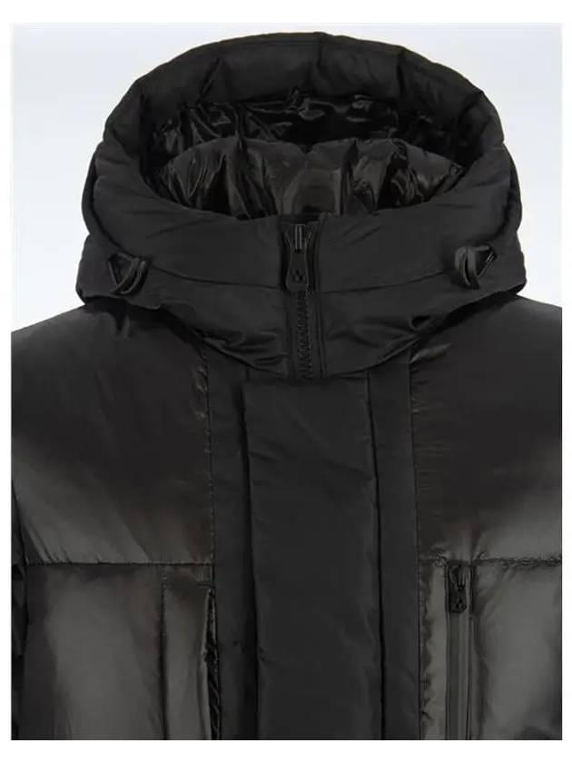 JUKE Hooded Down Parka Black - PEUTEREY - BALAAN 5