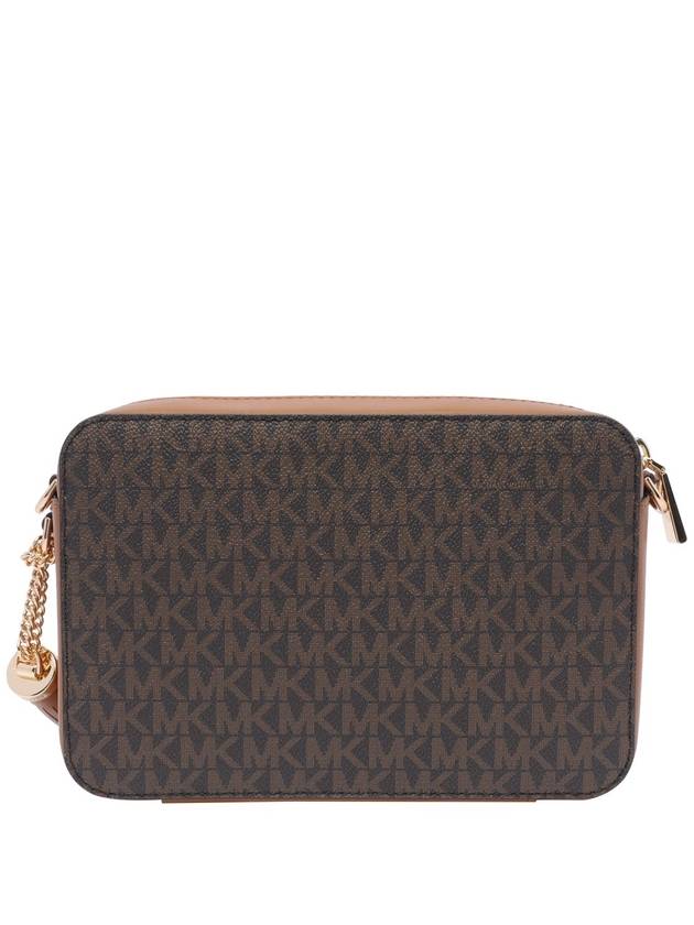 Jet Set Medium Camera Cross Bag Brown - MICHAEL KORS - BALAAN 3