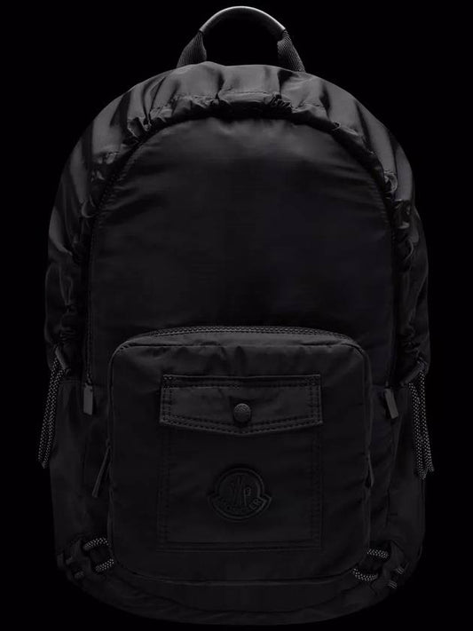 Makaio Drawstring Backpack Black - MONCLER - BALAAN 2