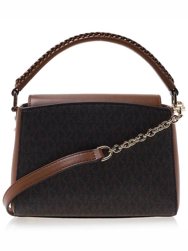 Karlie Small Logo Cross Bag Brown - MICHAEL KORS - BALAAN 4