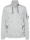 Nycra-R Lens Hooded Jacket Grey - CP COMPANY - BALAAN 3