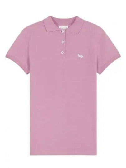 Baby Fox Patch Regular Polo Shirt Blossom - MAISON KITSUNE - BALAAN 2