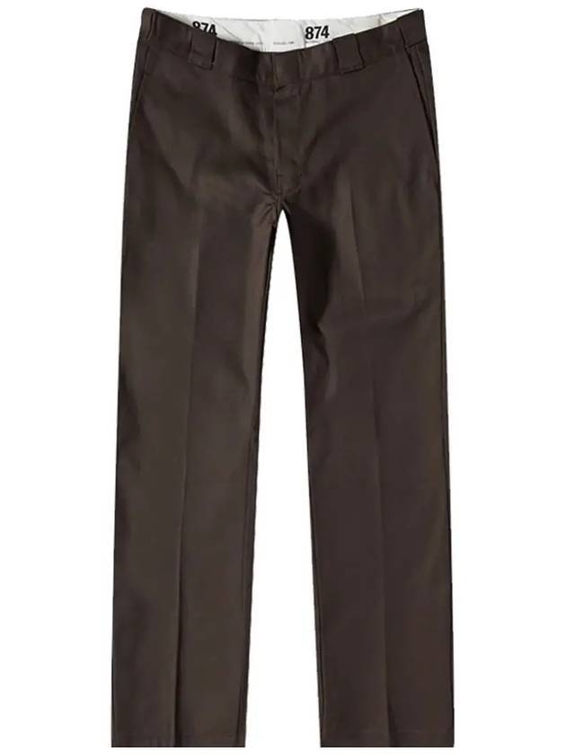 Original 874 Work Straight Pants Dark Brown - DICKIES - BALAAN 1