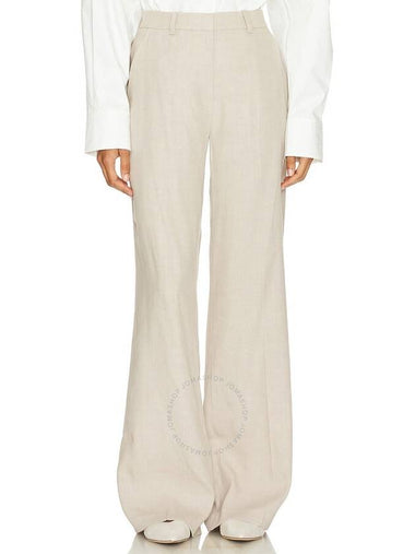 Anine Bing Ladies Beige Kline Trousers, Brand Size 38 (US Size 8) - ANINE BING - BALAAN 1