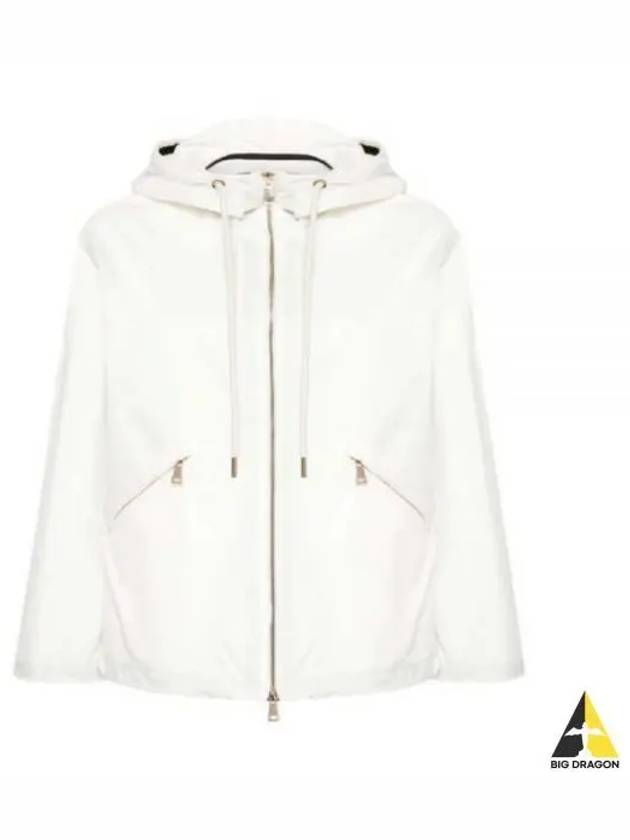 Cassiopea Zip Up Hoodie White - MONCLER - BALAAN 2