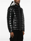 Cornour Logo Short Down Padding Black - MONCLER - BALAAN 4