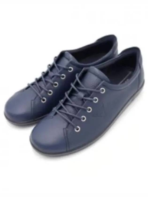 Soft 2.0 Low Top Sneakers Navy - ECCO - BALAAN 2