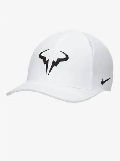 Dri-Fit Club Unstructured Rafa Ball Cap White - NIKE - BALAAN 2