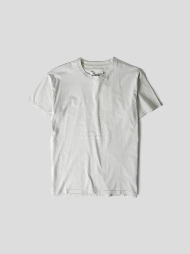 Women's Numeric Logo Short Sleeve T-Shirt Offwhite - MAISON MARGIELA - BALAAN 2