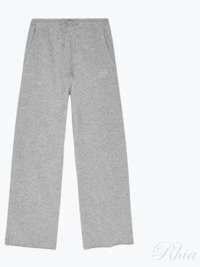 Women's Isoli Wide Pants Grey - GANNI - BALAAN 2