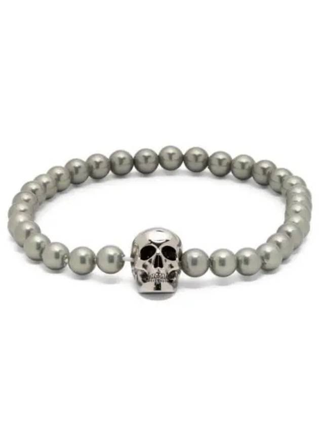 Men's Skull Bracelet Silver - ALEXANDER MCQUEEN - BALAAN 2