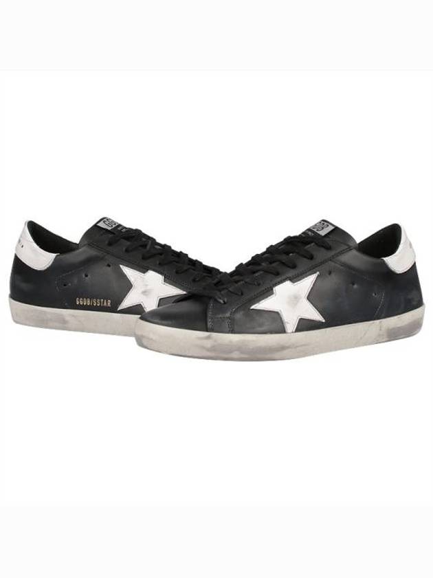 Superstar White Tab Sneakers Black - GOLDEN GOOSE - BALAAN 3