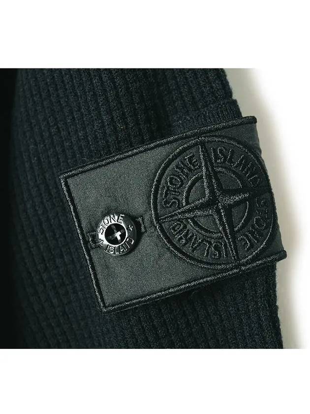 Shadow Project Wappen Patch Knit Top Dark Green - STONE ISLAND - BALAAN 5