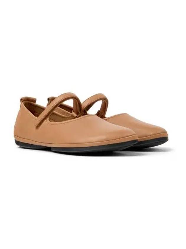 Right Leather Mary Jane Ballerinas Nude - CAMPER - BALAAN 2