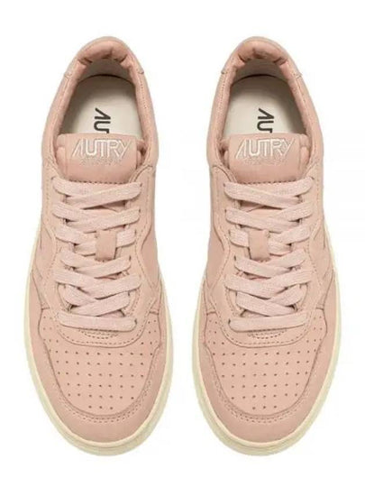 Medalist Goatskin Low Top Sneakers Pink - AUTRY - BALAAN 2