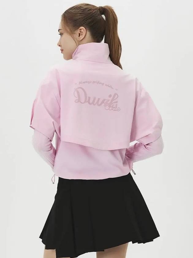 Women s puff sleeve short windbreaker DE3WWB561LP - DUVIK - BALAAN 7