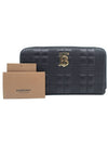 Women s Burberry 8049285 Black TB Lola Zipper Long Wallet gt Gangbuk used luxury goods - BURBERRY - BALAAN 3