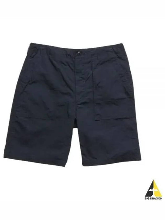 Fertig cotton shorts dark navy - ENGINEERED GARMENTS - BALAAN 2