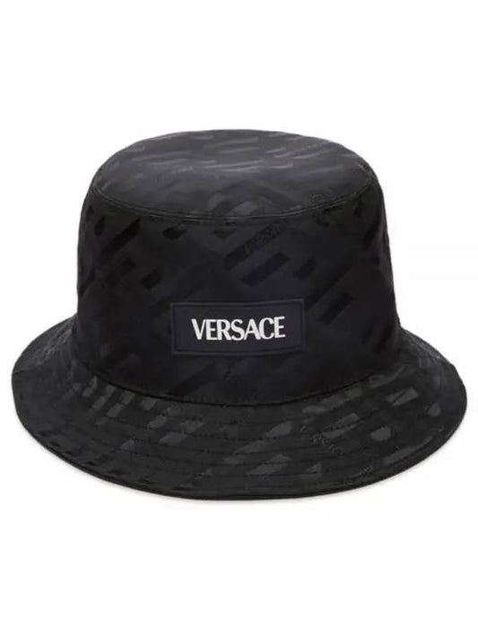 logo jacquard bucket hat - VERSACE - BALAAN 2