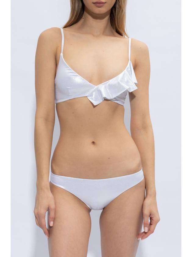 Marysia ‘Newport Ruffle’ Swimsuit Top, Women's, Silver - MARYSIA - BALAAN 2