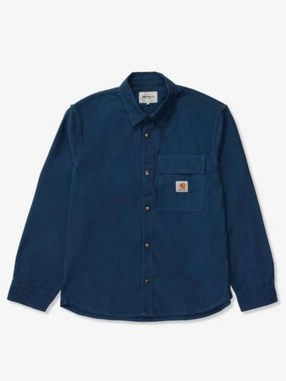 Hayworth Shirt Jacket Navy - CARHARTT WIP - BALAAN 2