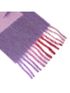 Logo Wool Mohair Blend Fringe Muffler Purple - MARNI - BALAAN 8