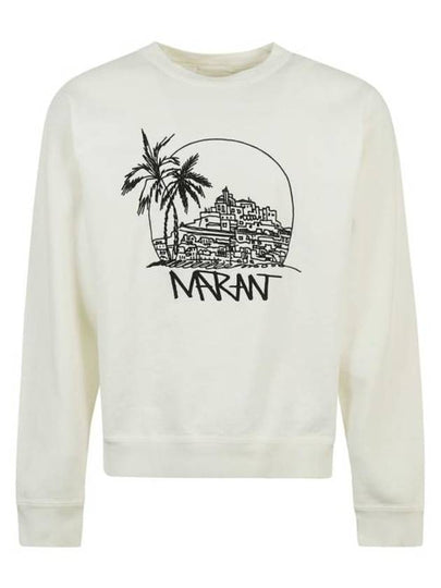 Mikoi Logo Sweatshirt White - ISABEL MARANT - BALAAN 2