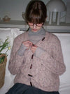 1More Duffel Button Wool Cardigan Pink - LETTER FROM MOON - BALAAN 5