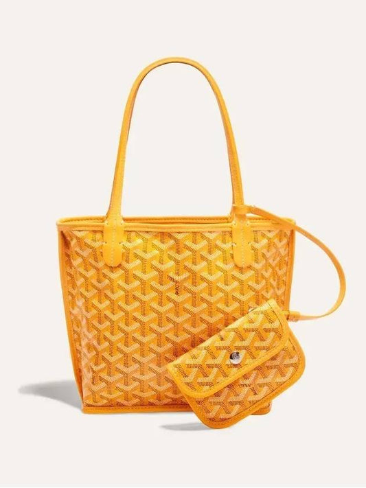 Anjou Mini Tote Bag Yellow - GOYARD - BALAAN 2