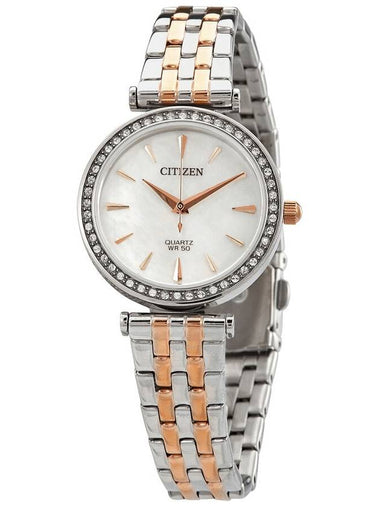 Citizen Quartz Crystal Mother of Pearl Dial Ladies Watch ER0216-59D - CITIZEN - BALAAN 1