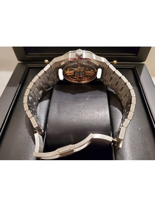 Royal Oak 15500 sword plate steel 20 years - AUDEMARS PIGUET - BALAAN 8